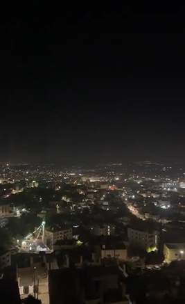 تفعيل صافرات الانذار من خلال مآذن المساجد في مدينة جنين من قبل المقاوميين الفلسطينين - فيديو 