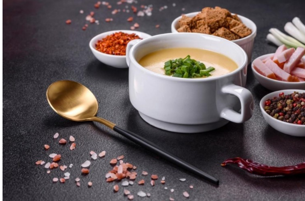 وصة شوربة الخضار الكريمية خلال 30 دقيقة فقط
