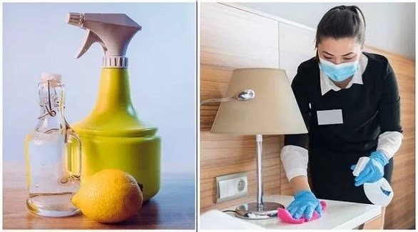 5 حيل طبيعية للتنظيف باستخدام أدوات المطبخ الشائعة