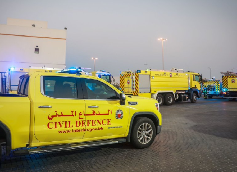 البحرين  ..  اندلاع حريق في عربة متنقلة لبيع الأطعمة في الجفير 