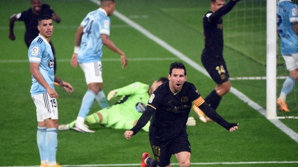 في ليلة تألق ميسي ..  برشلونة يكسر عقدة ملعب سيلتا فيغو