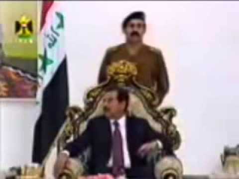 بالفيديو ..  ماذا قال " صدام حسين " عن الشعب السعودي ؟