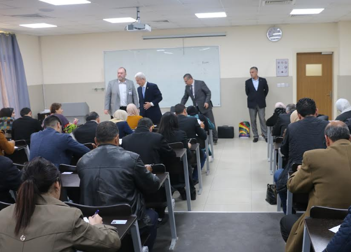 جامعة الشرق الأوسط تستضيف امتحان المحامين المتدربين 