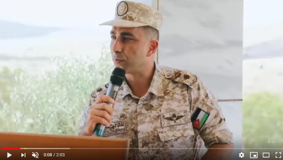 بالفيديو ..  زين تزور واجهة المنطقة العسكرية الشمالية وتلتقي نشامى الجيش