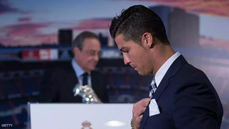 تصريح "مهين" من رئيس ريال مدريد بحق رونالدو