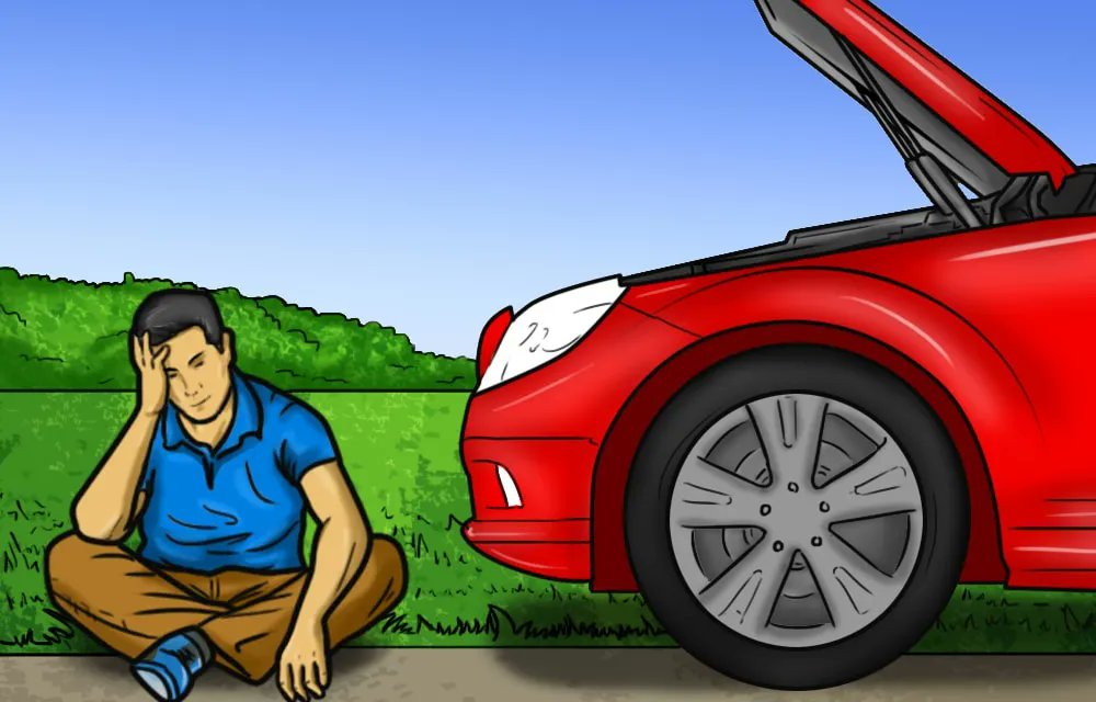 خطوات يجب اتباعها عند تعطل سيارتك على الطريق. للتفاصيل