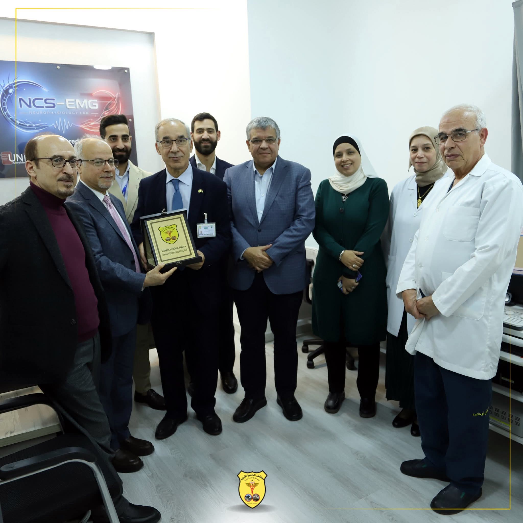 مستشفى الجامعة الأردنيّة يُعزّز شعبة فسيولوجيا تخطيط الأعصاب بجهاز متطور لتشخيص الاعتلال العصبي بدقة عالية