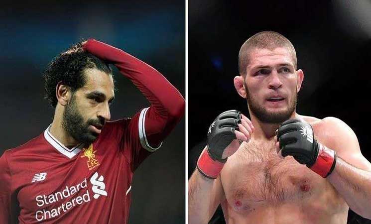 مقاتل روسي يقترح عدم منح التأشيرة لصلاح لإيقافه في المونديال