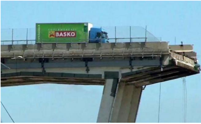ما هي قصة الشاحنة الخضراء التي أصبحت رمزا لمأساة جسر جنوى؟