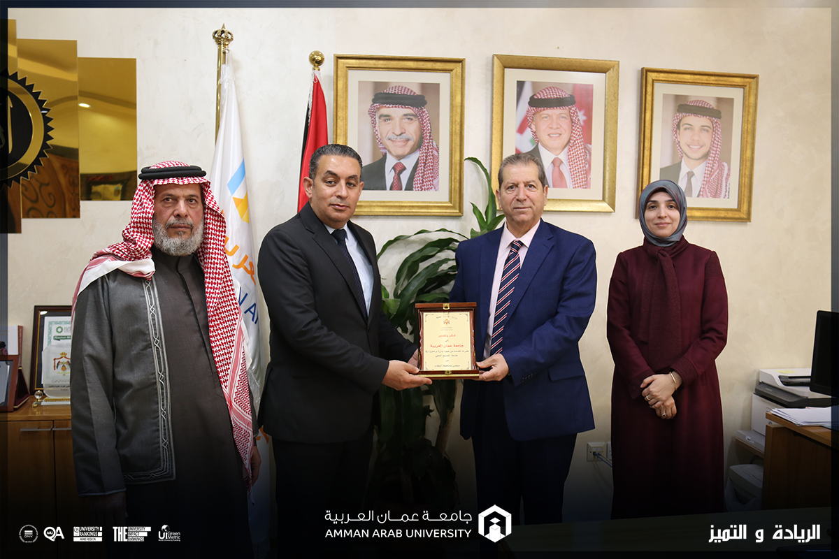 رئيس "عمان العربية" يستقبل وفداً من مجلس محافظة البلقاء