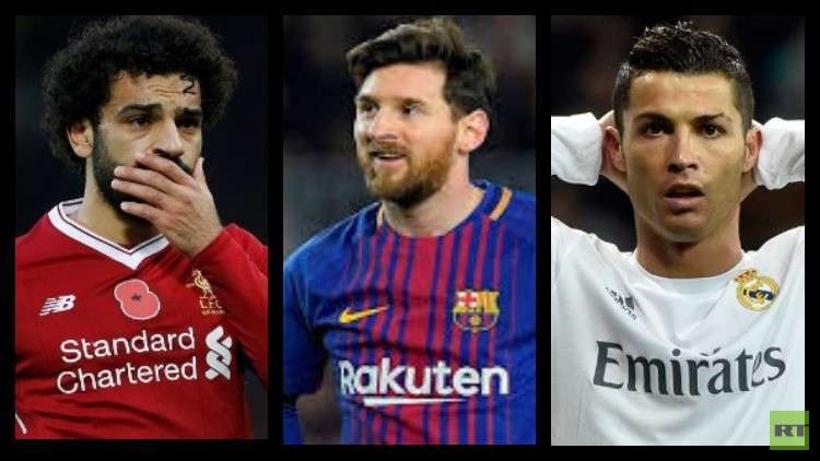 أفضل اللاعبين في أوروبا: ميسي في الصدارة ..  صلاح حل 6 ورونالدو بالمركز الـ17 