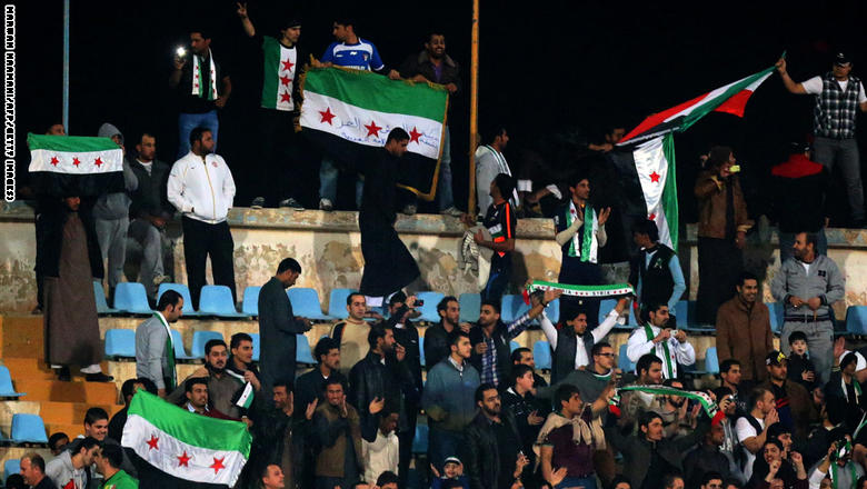 الفيفا لاتعترف بــ منتخب سورية الوطني الذي يمثل المعارضة السورية ويبدأ مبارياته من المانيا