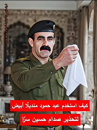 قصة "المنديل الأبيض" ..  كيف حذّر عبد حمود الرئيس صدام حسين سرًا من محاولة اغتيال؟ - فيديو 