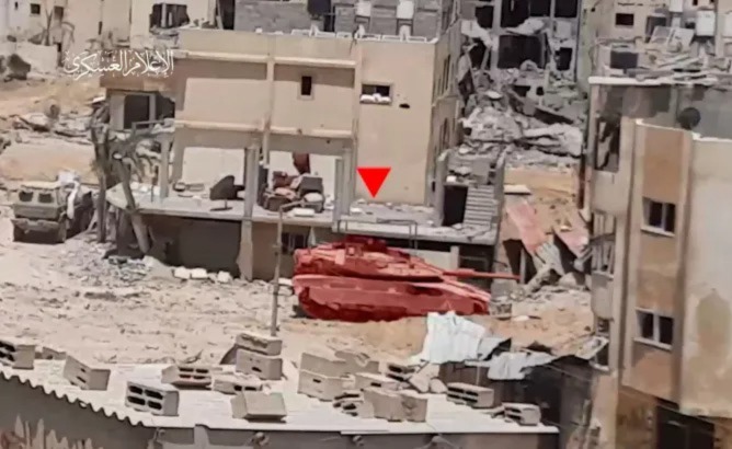 المقاومة تدمر 4 دبابات للاحتلال وتجهز على جنود من مسافة صفر في الشابورة برفح