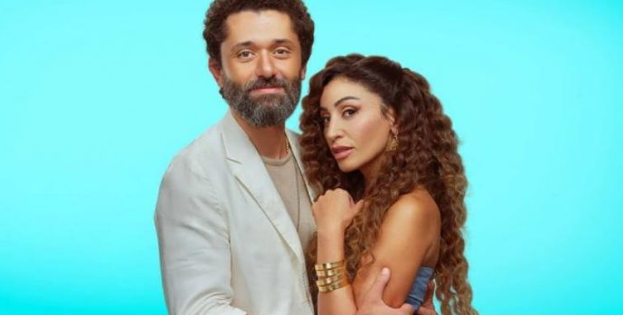 دينا الشربيني تروج لـ«طلقني» مع كريم محمود عبدالعزيز