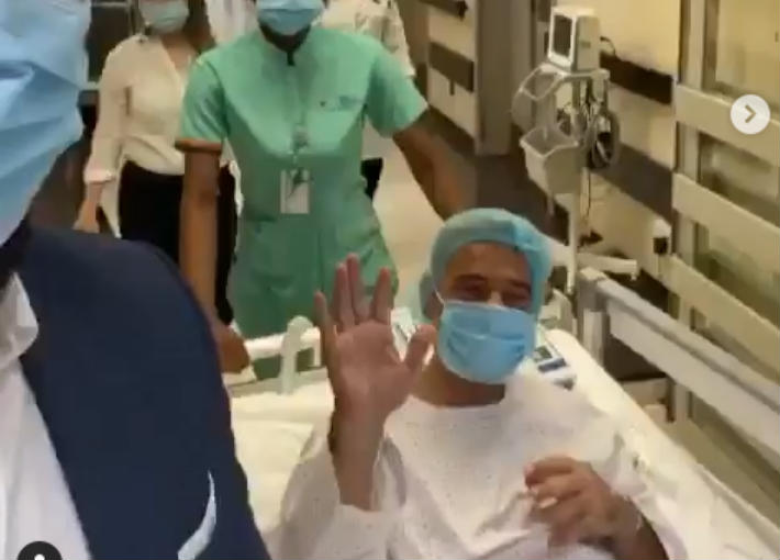 بالفيديو  ..  مصطفى الآغا إلى غرفة العمليات و جراحة عاجلة في الدماغ