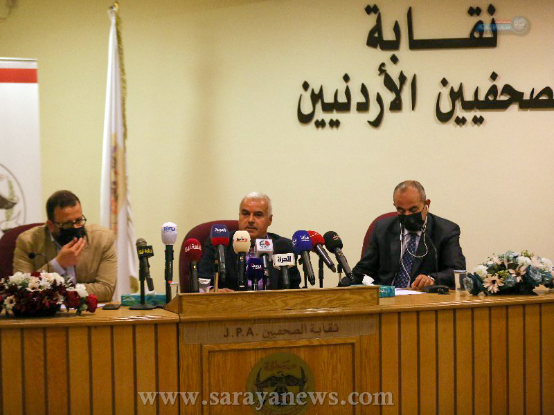 صحفييون يطالبون باقالة"ابو الراغب" من هيئة الاعلام ويمهلون الحكومة "24 ساعة"  ..  فيديو و صور 