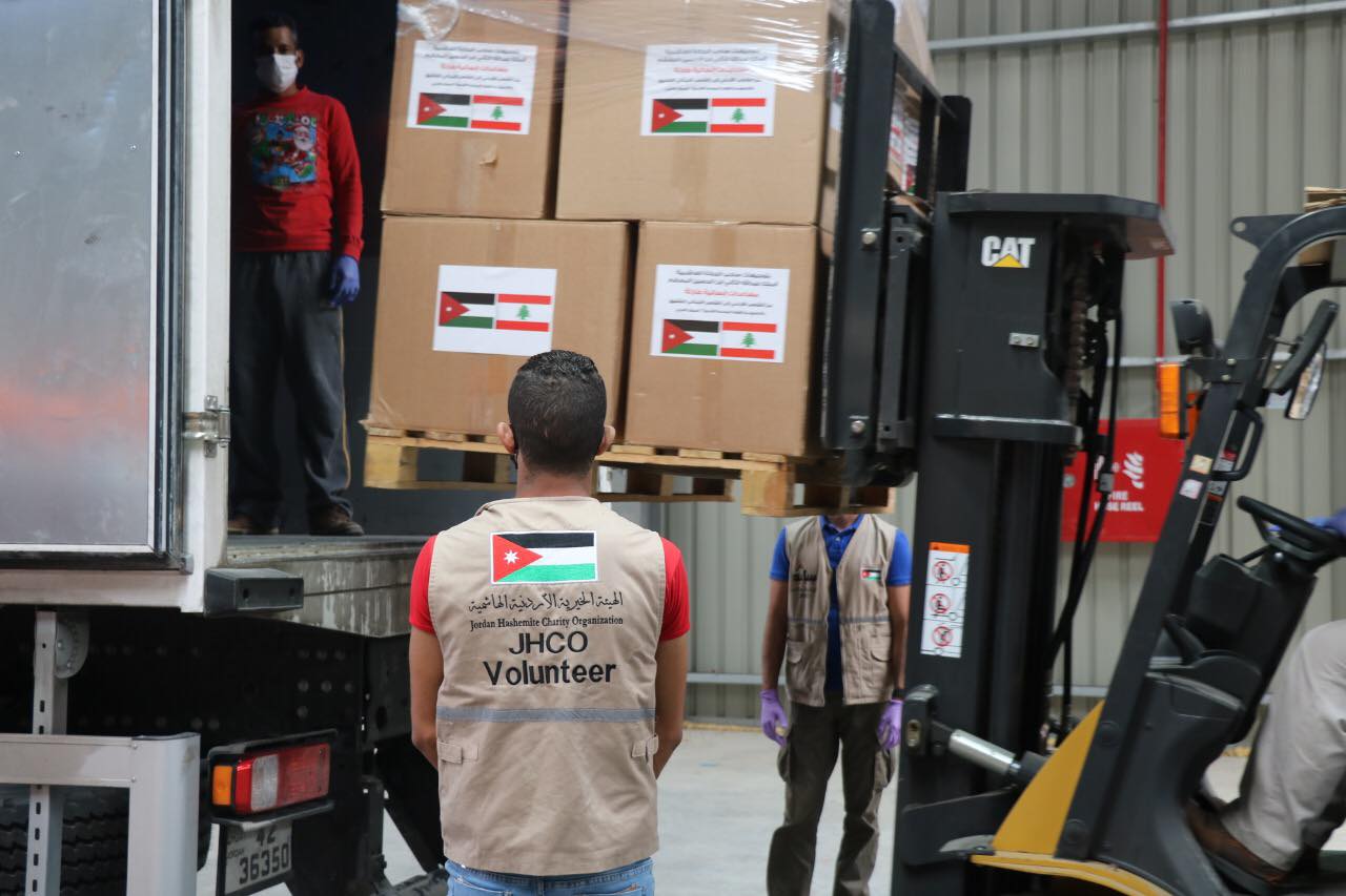 بالصور ..  مغادرة أولى طائرات الإغاثة الأردنية إلى لبنان اليوم