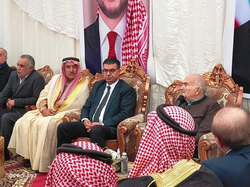 الأمير الحسن في مضارب آل خطاب بمعان
