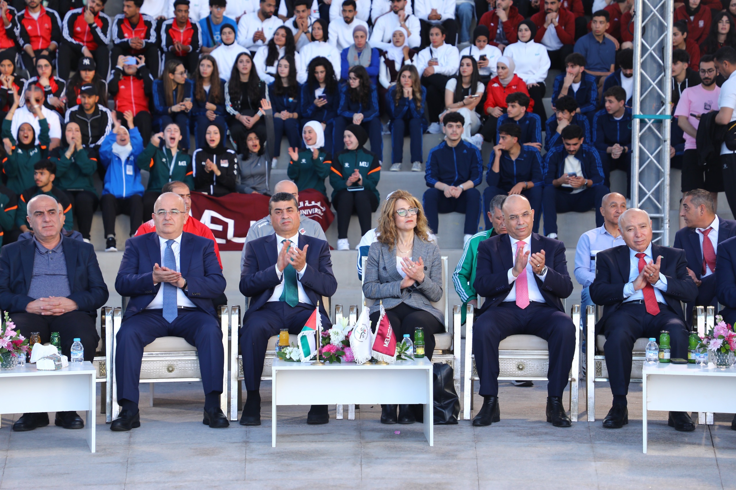 "الشرق الأوسط" مقر الاتحاد الرياضي للجامعات الأردنية تفتتح بطولة (القائد) في العقبة