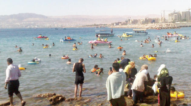 16 ألفا زاروا العقبة خلال العيد انعشوا الحركة السياحية 