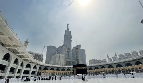 لأول مرة منذ 33 عاماً ..  تعامد الشمس على الكعبة يتزامن مع يوم عرفة