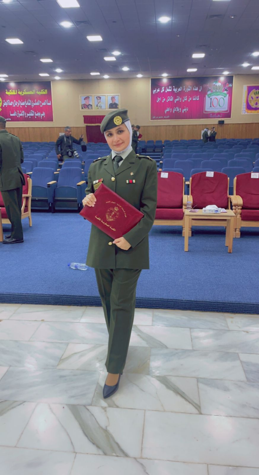 الملازم رؤى محمود الشباطات  .. مبارك التخرج