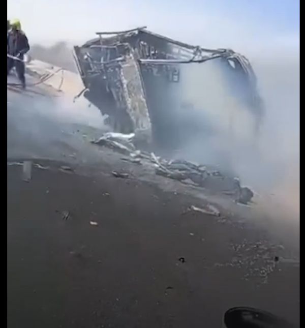 35 وفاة وإصابة بحادث مفجع في جنوب العراق