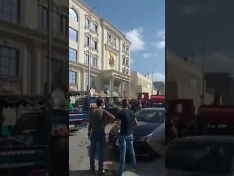 بالفيديو  ..  حريق بمخابز القدس في الزرقاء 