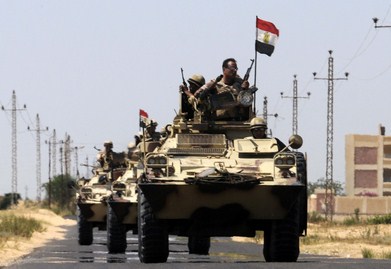 مقتل 16 مسلحا في حملة للجيش المصري بشمال سيناء   