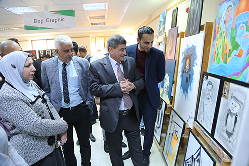 الزيتونة" تحتفل بالطلبة كلية العمارة والتصميم الجدد