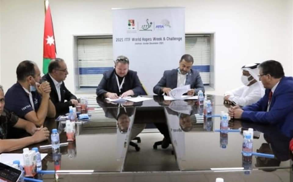 ماذا بعد أن تسيد الاردن كرة الطاولة العربية ؟