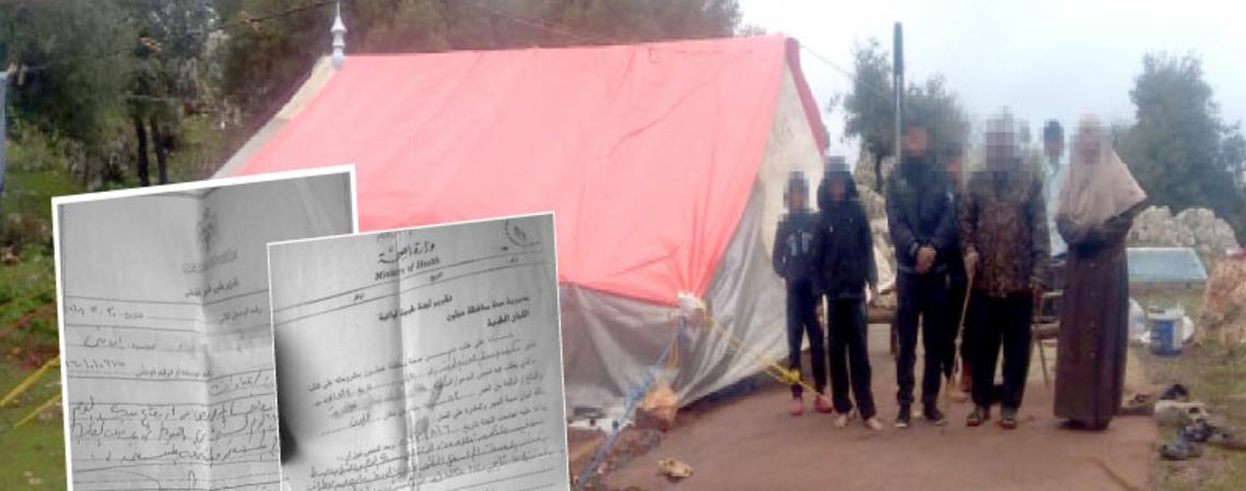 عجلون: عائلة من بلدة المرجم يسكنون في خيمة وسط غابة