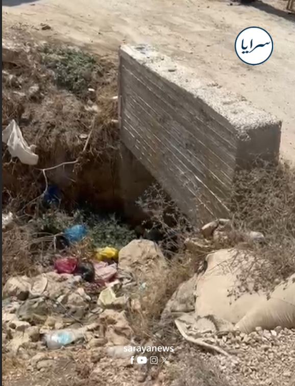 استياء من استحداث مقبرة داخل حرم وادي في منطقة جمحا ..  فيديو