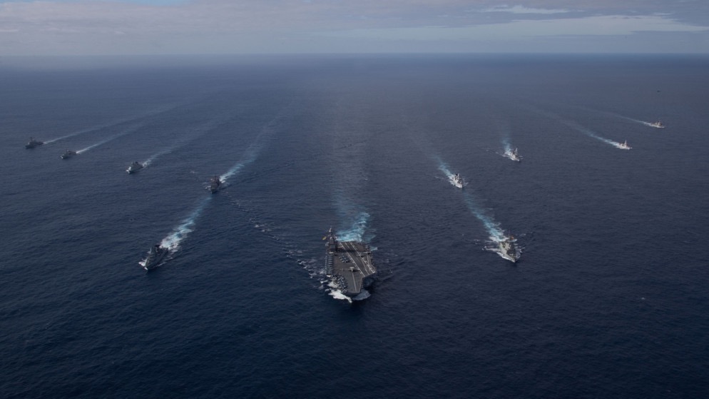 حاملة طائرات أميركية تتجه من الكاريبي للشرق الأوسط كجزء من الضغط على إيران