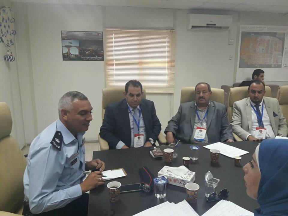 وفد من حريات المحامين يزور مخيم الزعتري