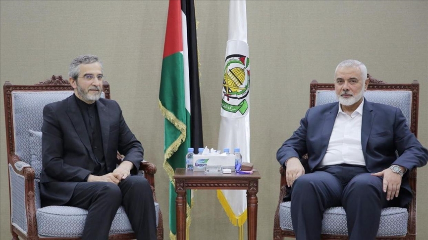 هنية ووزير خارجية إيران يبحثان جهود وقف "الإبادة" بغزة