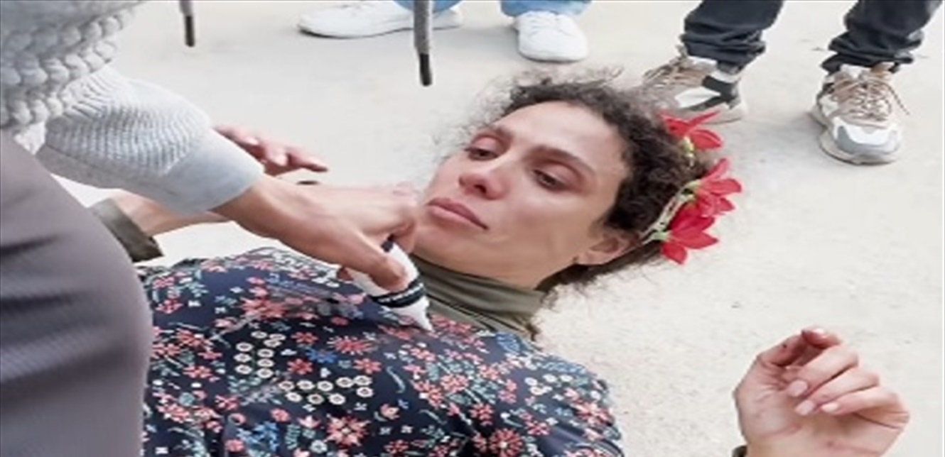 بالفيديو ..  هكذا تمّ تصوير مشهد "نهاية عدلا"
