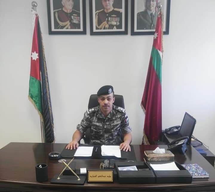 النقيب مؤيد العجارمة مبارك الترفيع