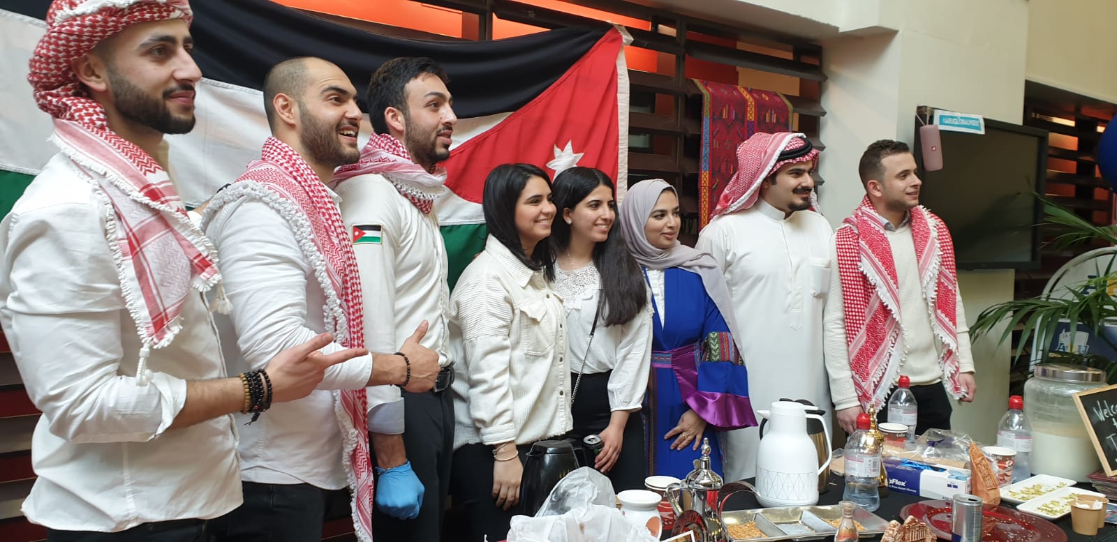 الجالية الاردنية تحتفل بيوم الجاليات في جامعة Anglia Ruskin كامبردج