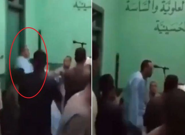 بالفيديو  ..  لحظة وفاة منشد "صوفي" في مصر وسط قرع الطبول في أحد الاحتفالات