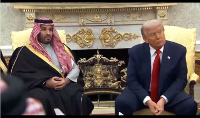 بالفيديو ..  ترامب يوبّخ مراسلة ABC بعد سؤالها ولي العهد السعودي عن 11 سبتمبر وخاشقجي وإبستين