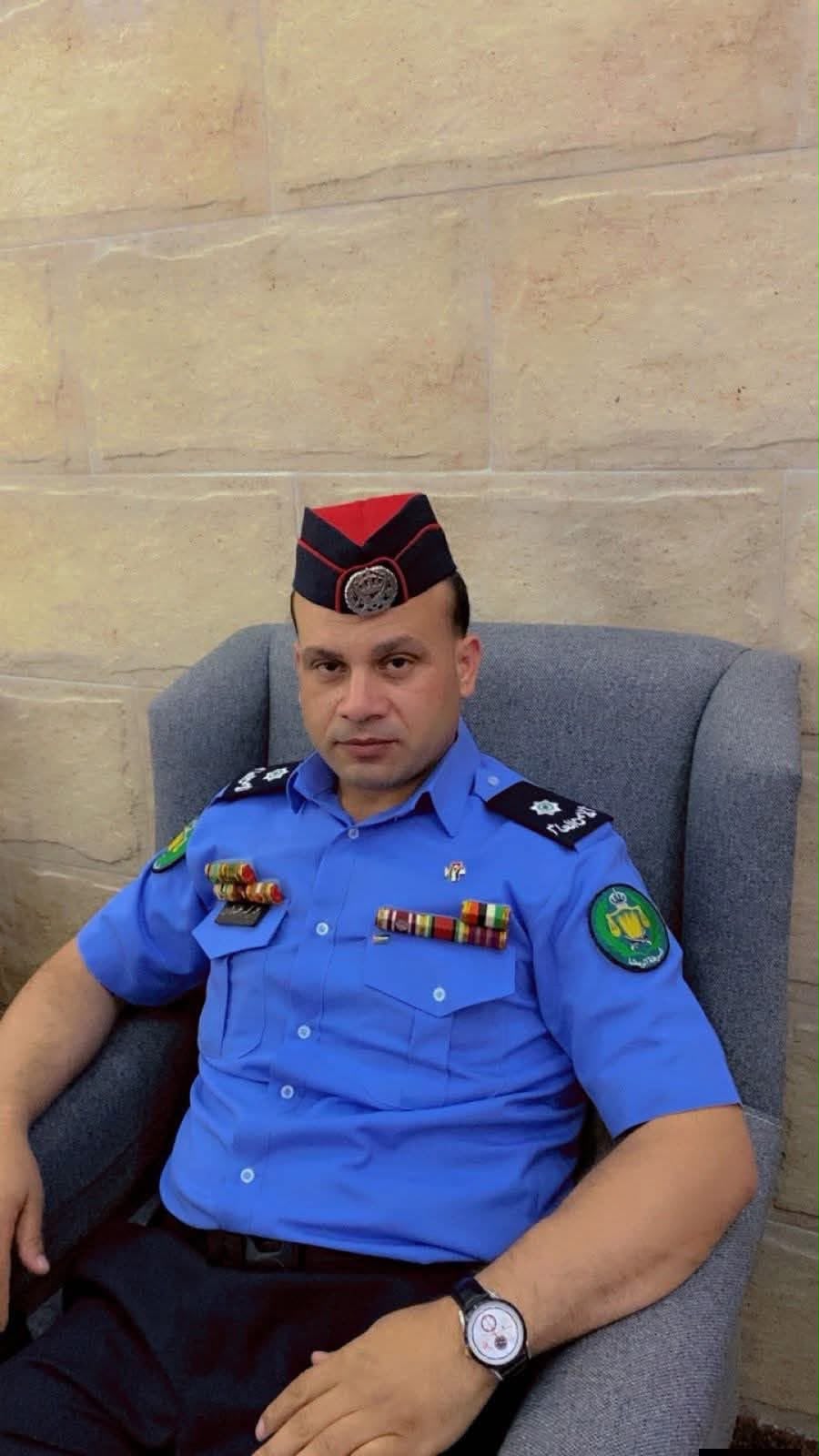 الملازم عمر عبيدات مبارك الترفيع