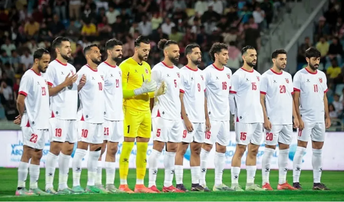 منتخب النشامى يتقدم مركزين بالتصنيف الدولي