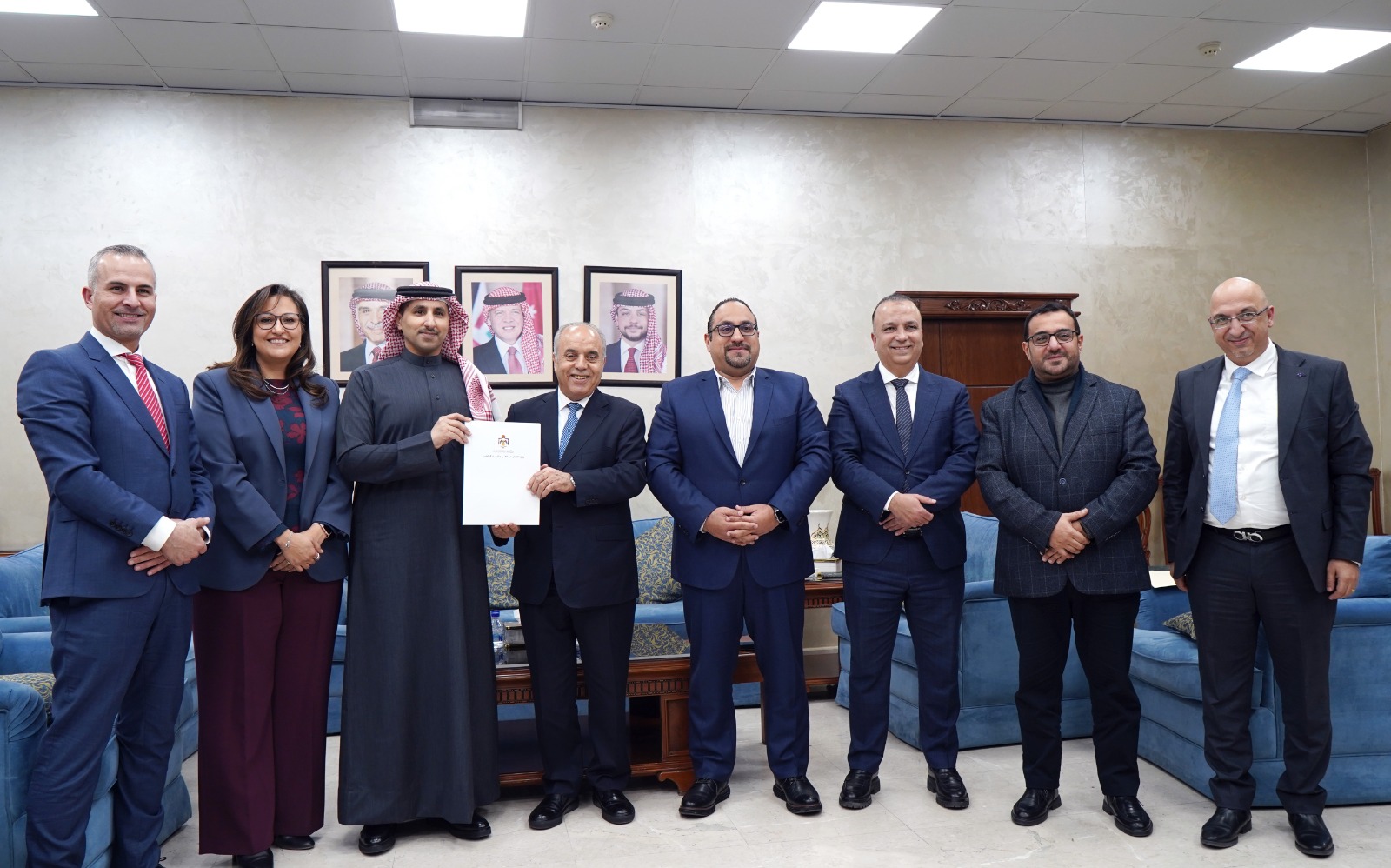 أمنية، إحدى شركات Beyon،  تسلّم صندوق الطالب الأردني عوائد حصته في الشركة تجسيداً للشراكة ودعماً للتعليم