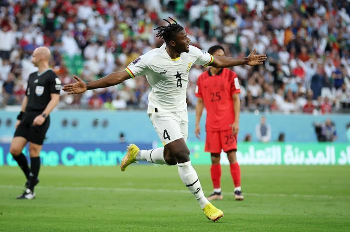  غانا تفوز على كوريا الجنوبية بكأس العالم