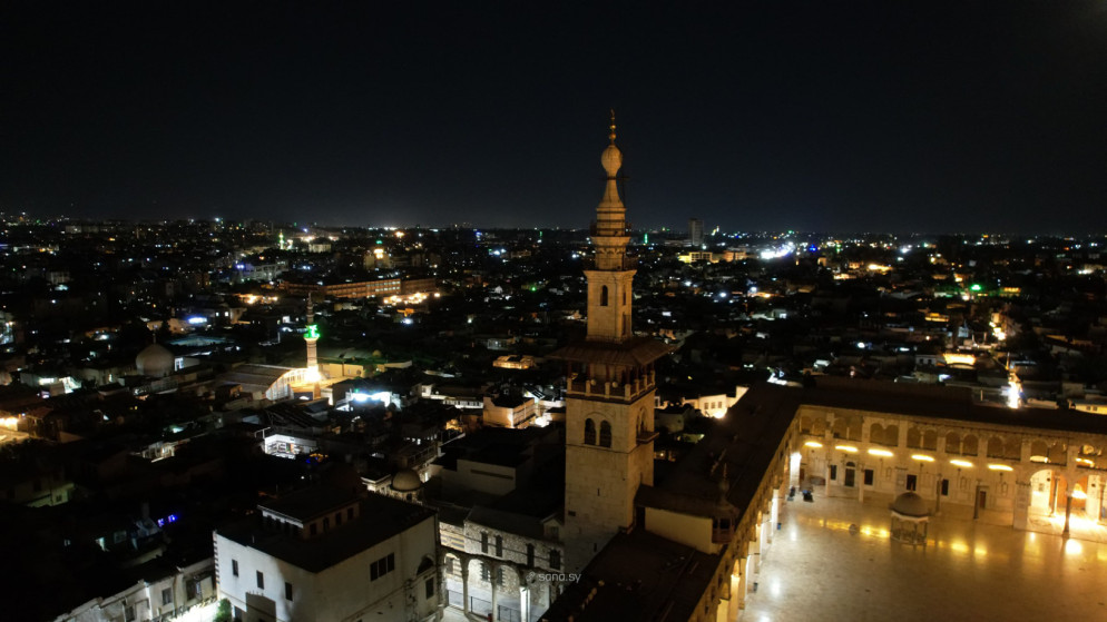 حريق محدود في الجامع الأموي بدمشق بسبب تماسّ كهربائي