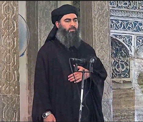 الكشف عن اماكن تواجد زعيم تنظيم داعش الارهابي "البغدادي"