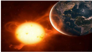 6 انفجارات باتجاه الأرض  ..  تحذير نادر من عاصفة شمسية قوية