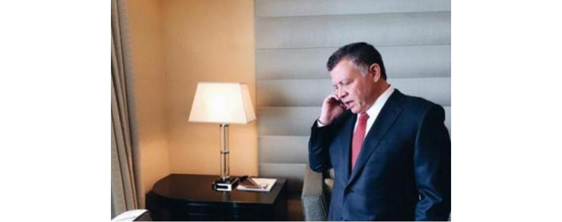 ماذا قال جلالة الملك عبدالله الثاني لامير قطر بعد اعلان القدس عاصمة لاسرائيل ؟